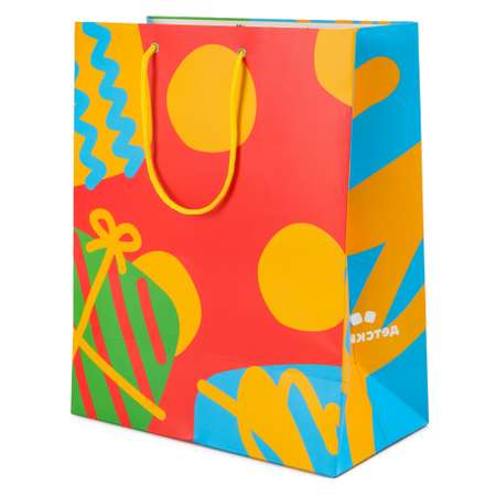 Пакет Детский мир 32х26 Цветной