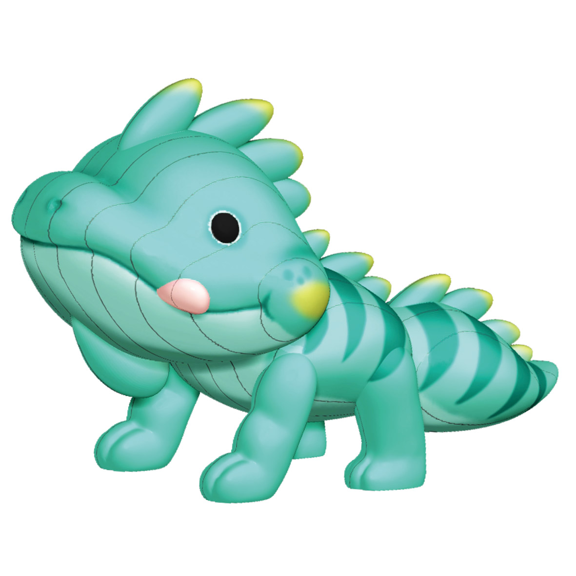 Конструктор СЛИПАРИКИ Игуана 24 дет. - фото 3