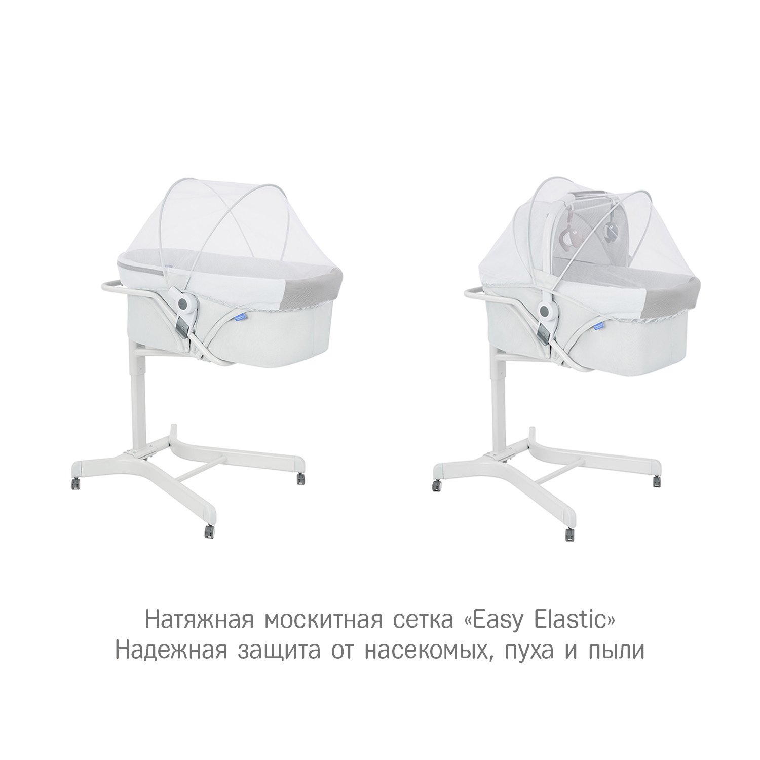 Колыбель SIMPLICITY 3000 Elite 5 в 1 серый - фото 5
