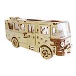Конструктор HobbyWood Автобус деревянный