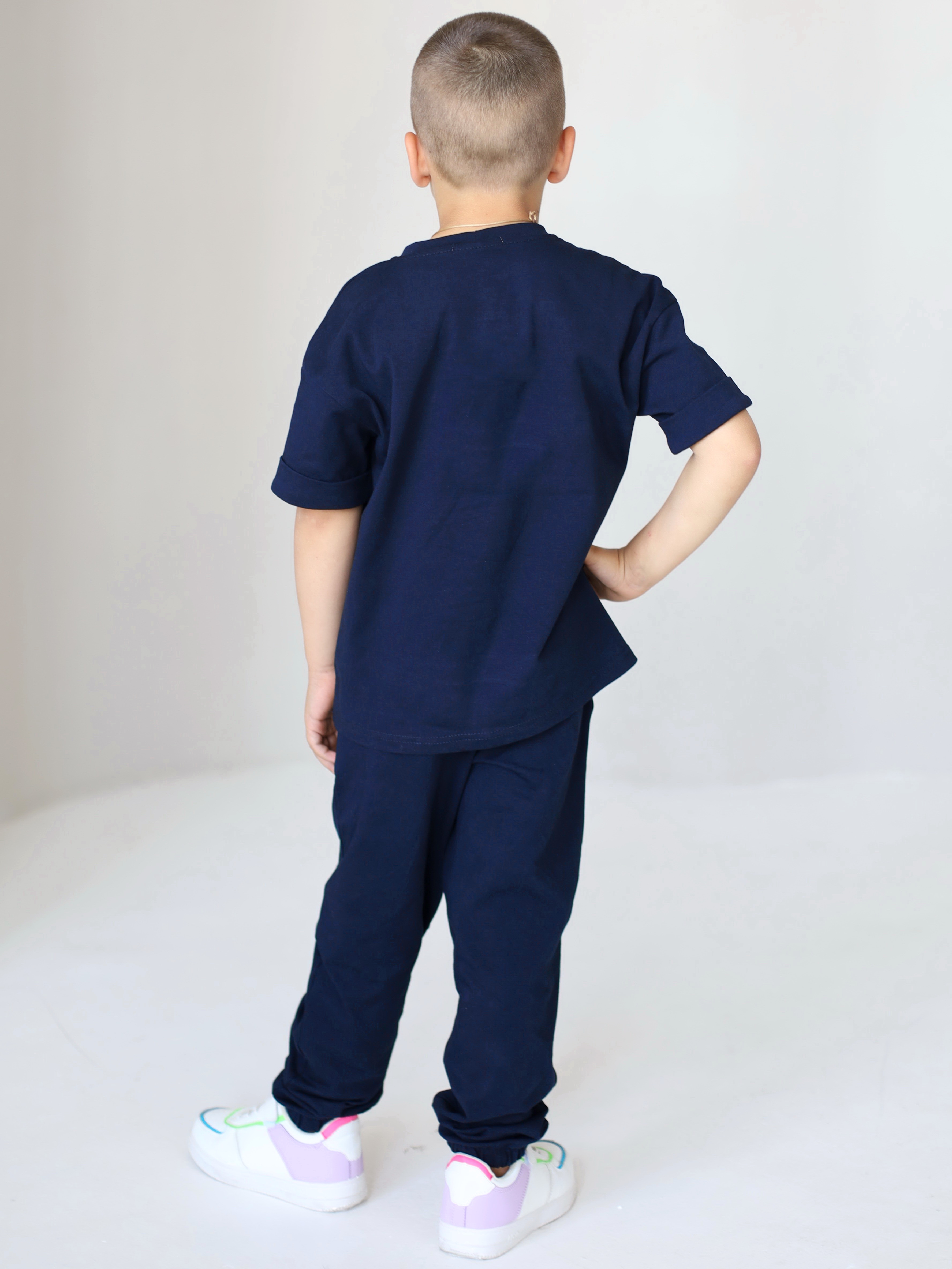 Костюм Агапэ 8017_темно-синий - фото 6