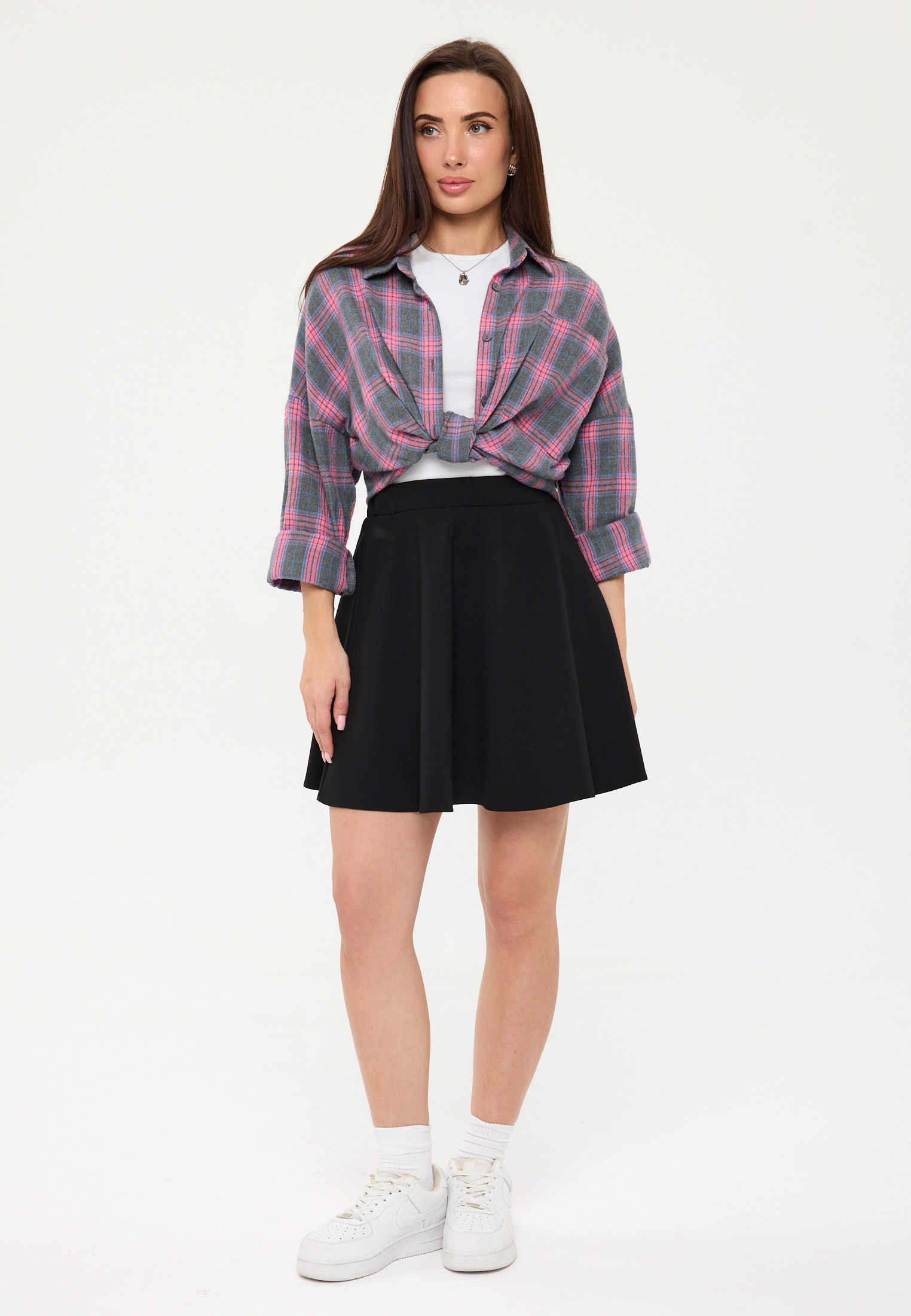 Юбка Stylish AMADEO AWS-5006-черный - фото 8