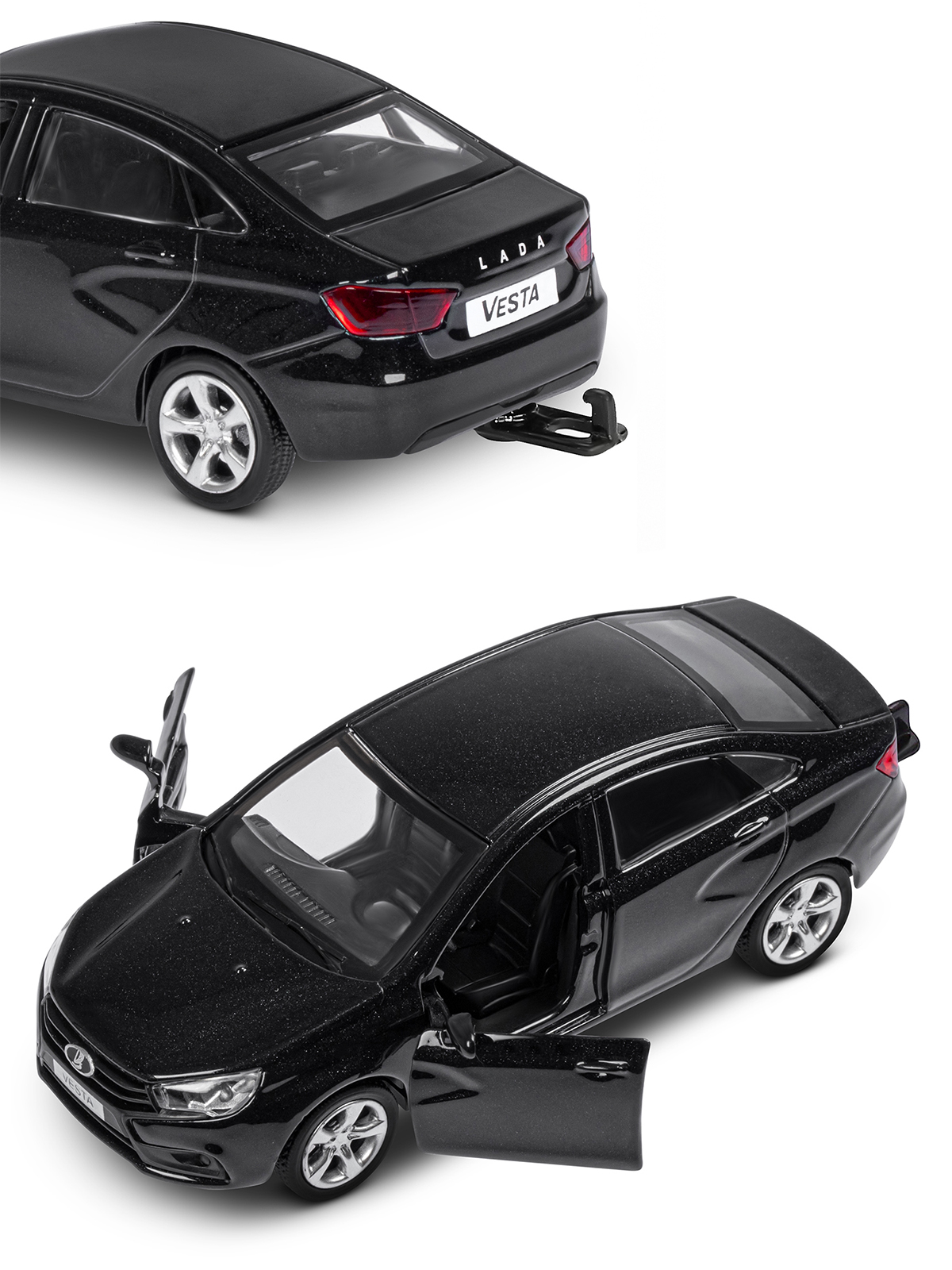 Автомобиль АВТОпанорама LADA Vesta 1:43 JB1251620 - фото 12