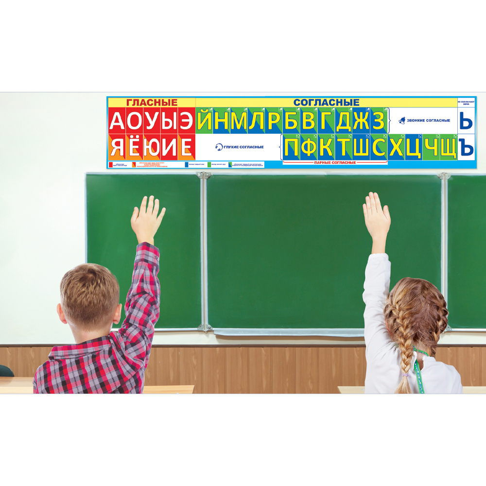 Плакат-полоска Открытая планета Лента букв - фото 3