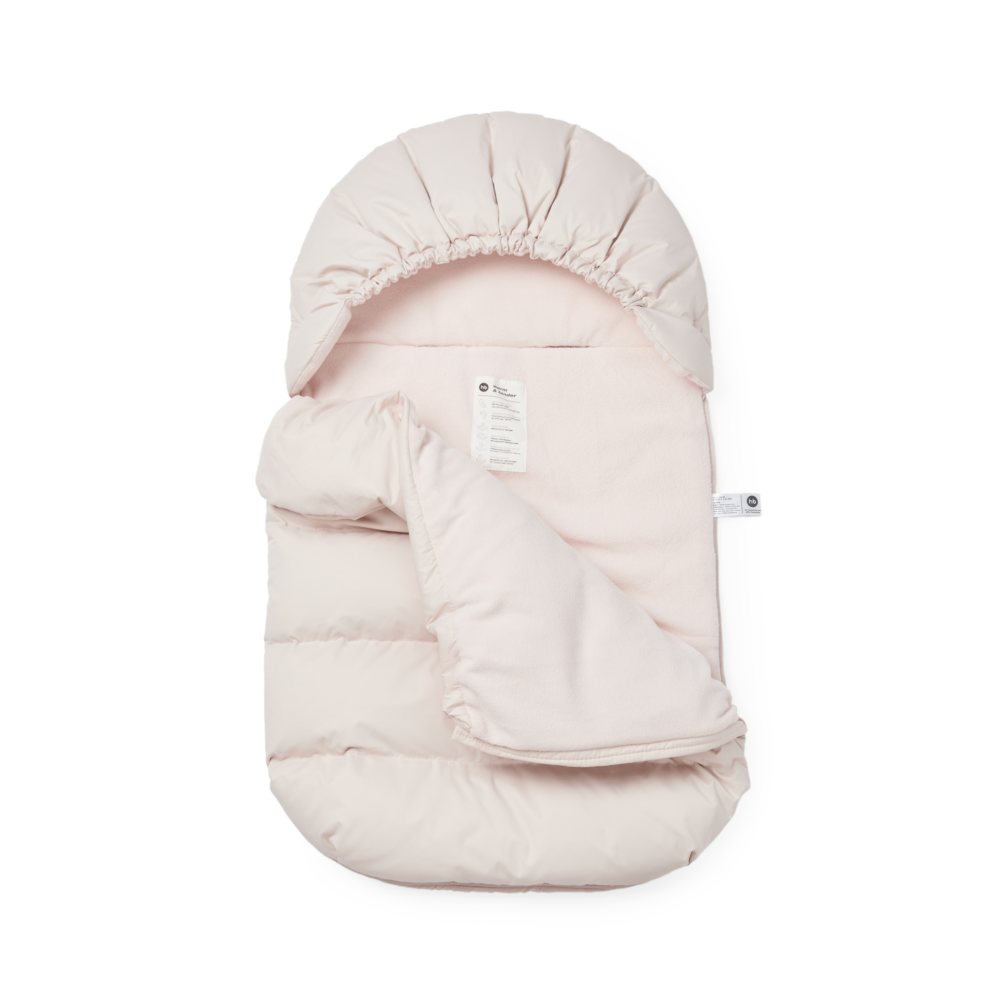Конверт в коляску Happy Baby Light pink - фото 15
