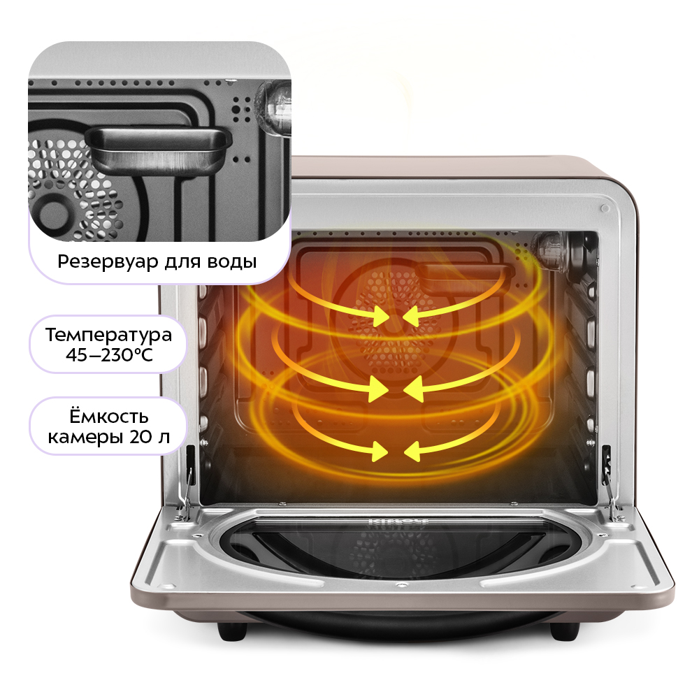 Аэрогриль «4 в 1» Kitfort КТ-8152 - фото 6