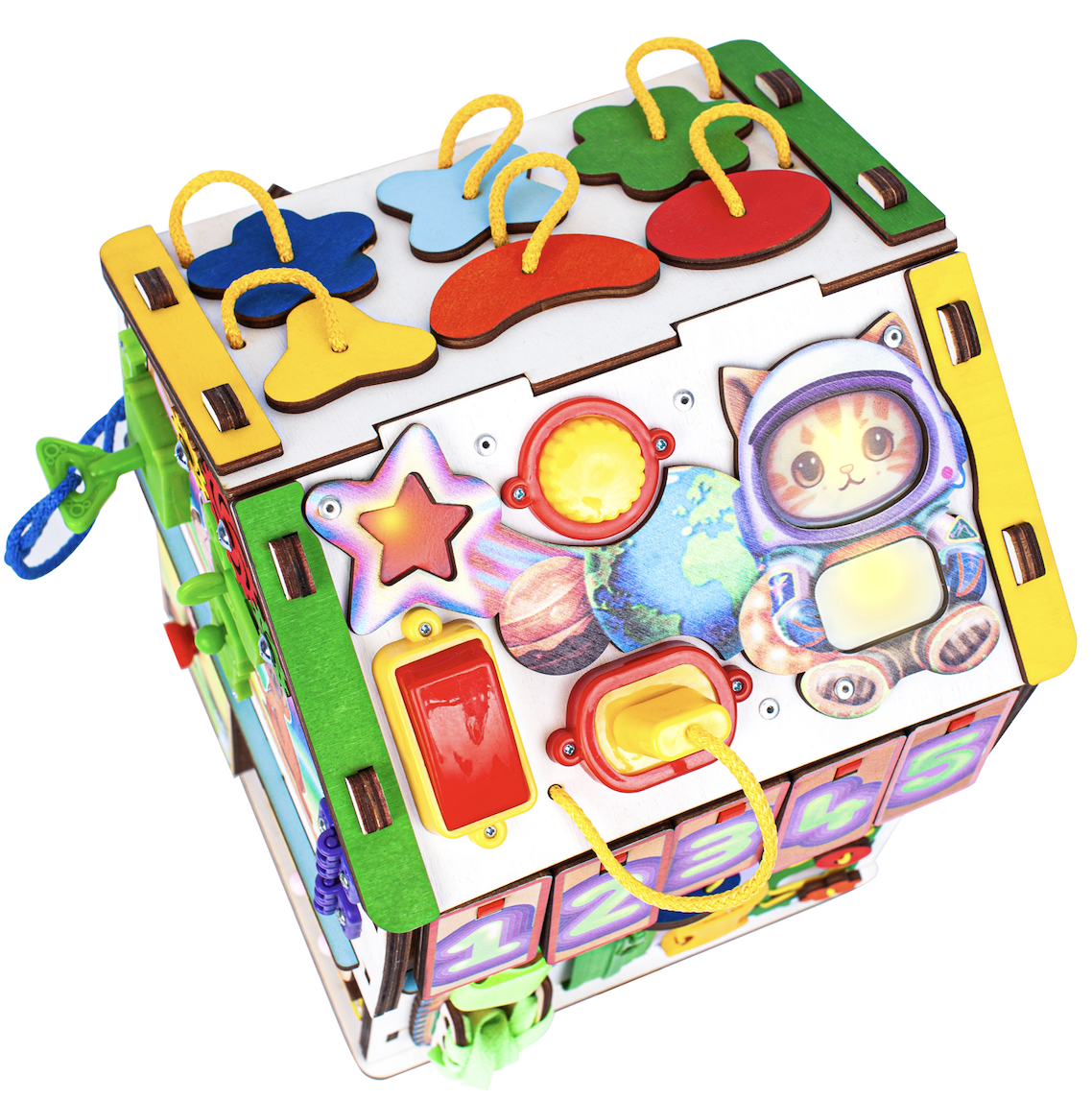Игрушка Jolly Kids бизиборд Миникубодом - фото 11