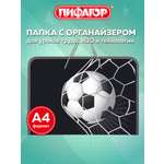 Папка для тетрадей Пифагор удар по мячу А4