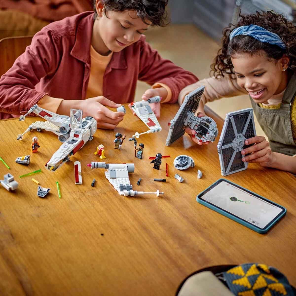 Конструктор LEGO Star Wars Истребитель и гибрид X-Wing 1063 дет. - фото 8