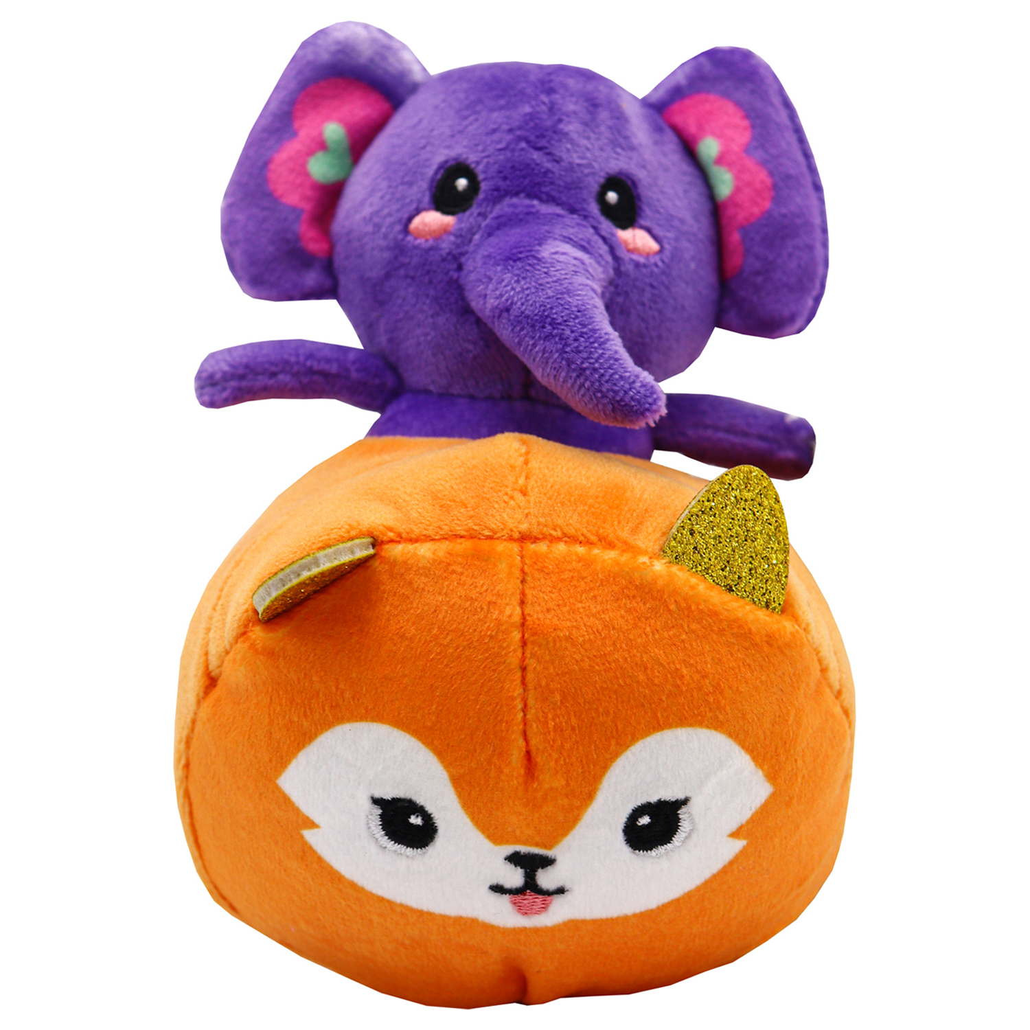 Игрушка мягкая Funky Toys кенга слоник с лисичкой FT5915-1-МП - фото 3