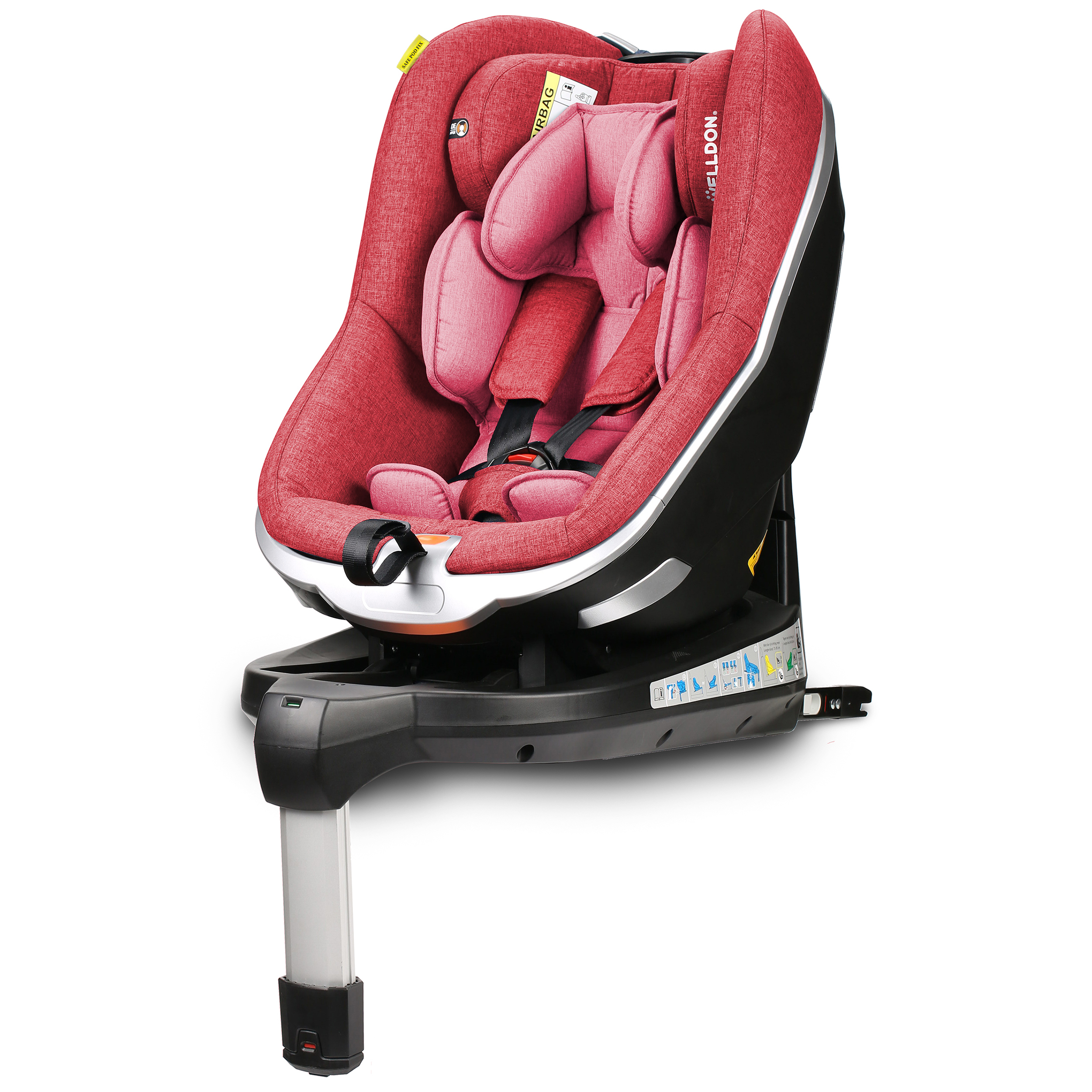 Автокресло Welldon Isofix 0+/1 (0-18 кг) - фото 1