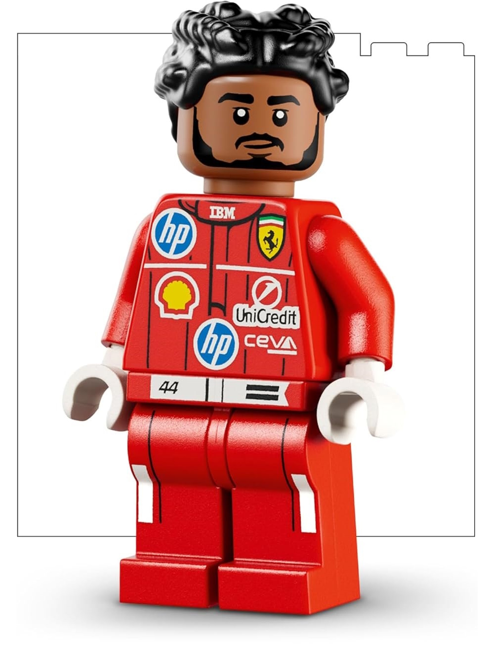 Конструктор LEGO Editions Шлем Льюиса Хэмилтона 884 дет. - фото 3