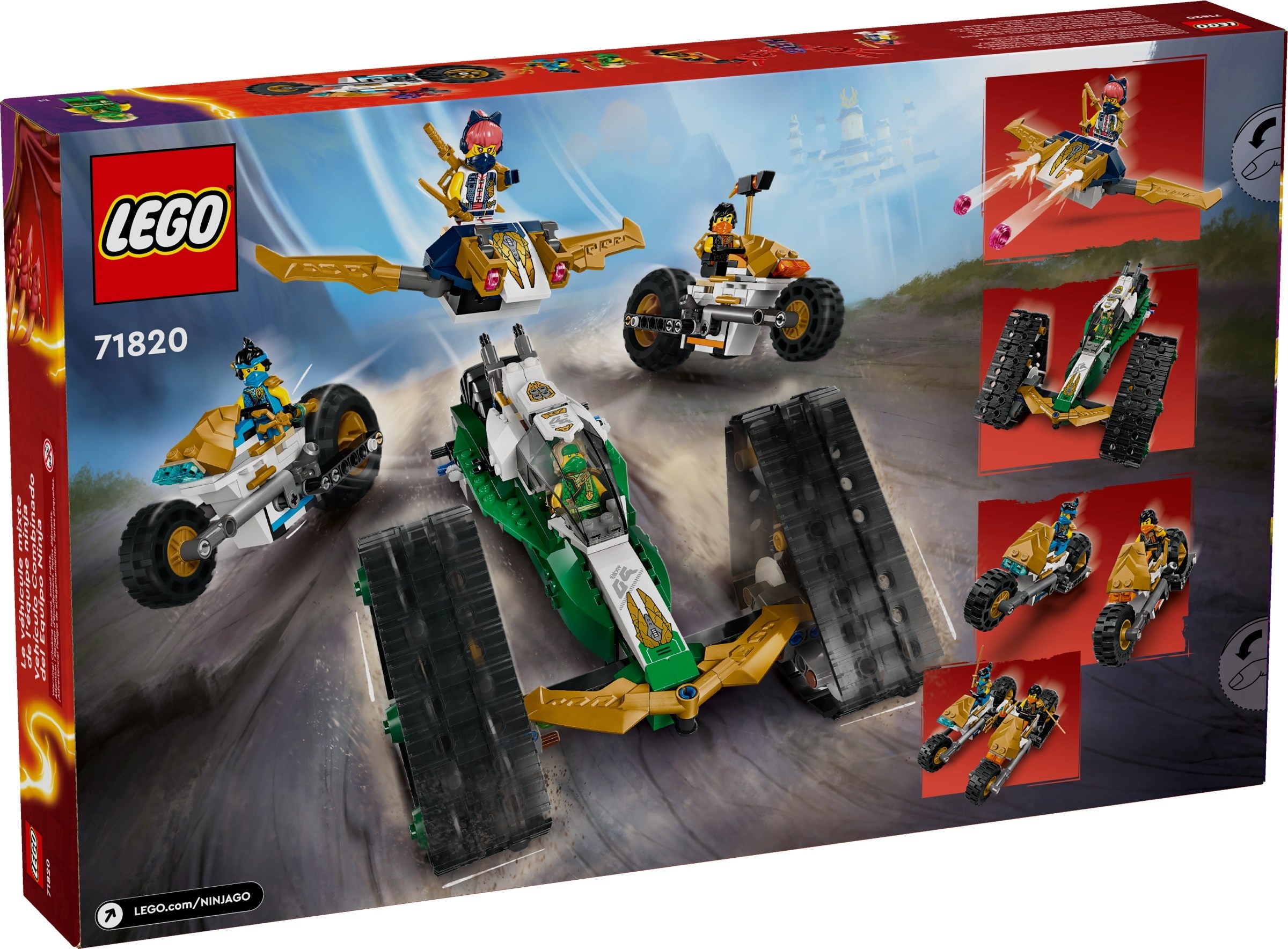 Конструктор LEGO NINJAGO 71820 576 дет. - фото 2