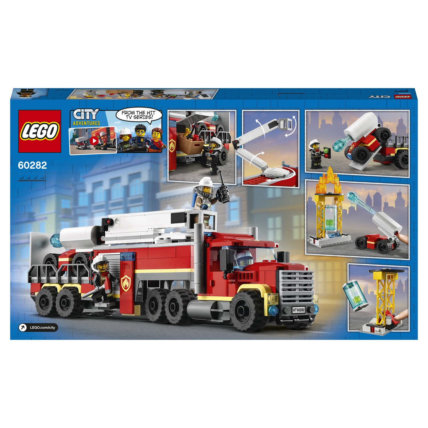 Конструктор LEGO City Fire Команда пожарных 380 дет. - фото 3