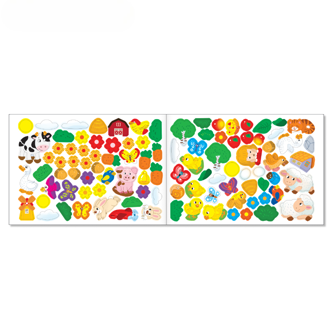 Книжное комплектное издание Буква-ленд с наклейками Мир животных 4 шт по 16 стр - фото 5