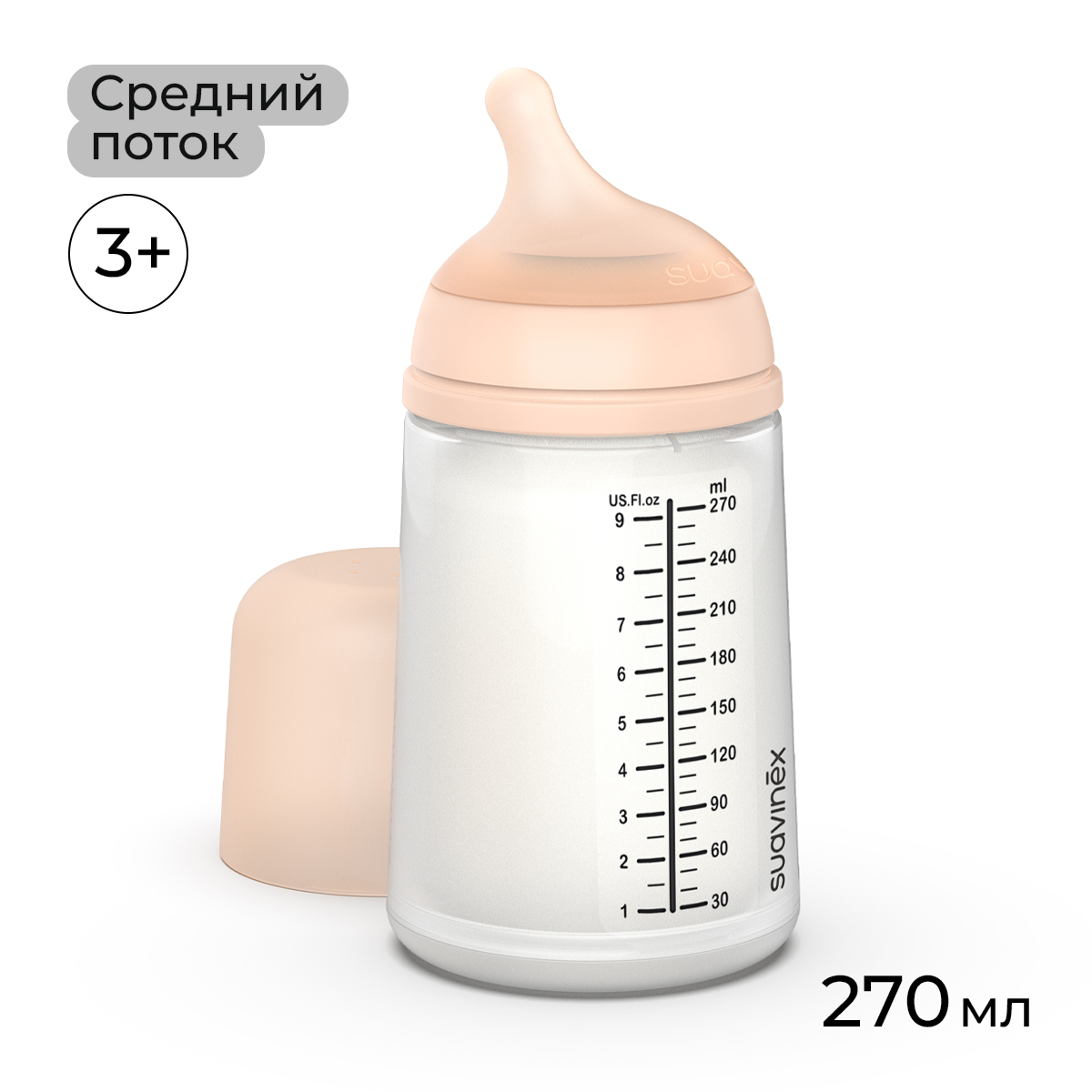 Бутылочка Suavinex 270 мл 1 шт. - фото 1