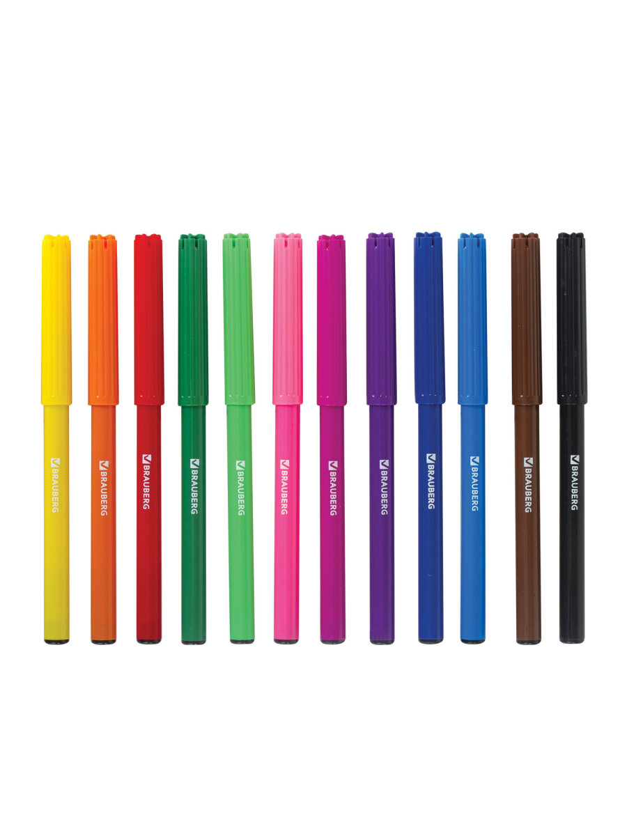 Фломастеры Brauberg 1 цв. - фото 8