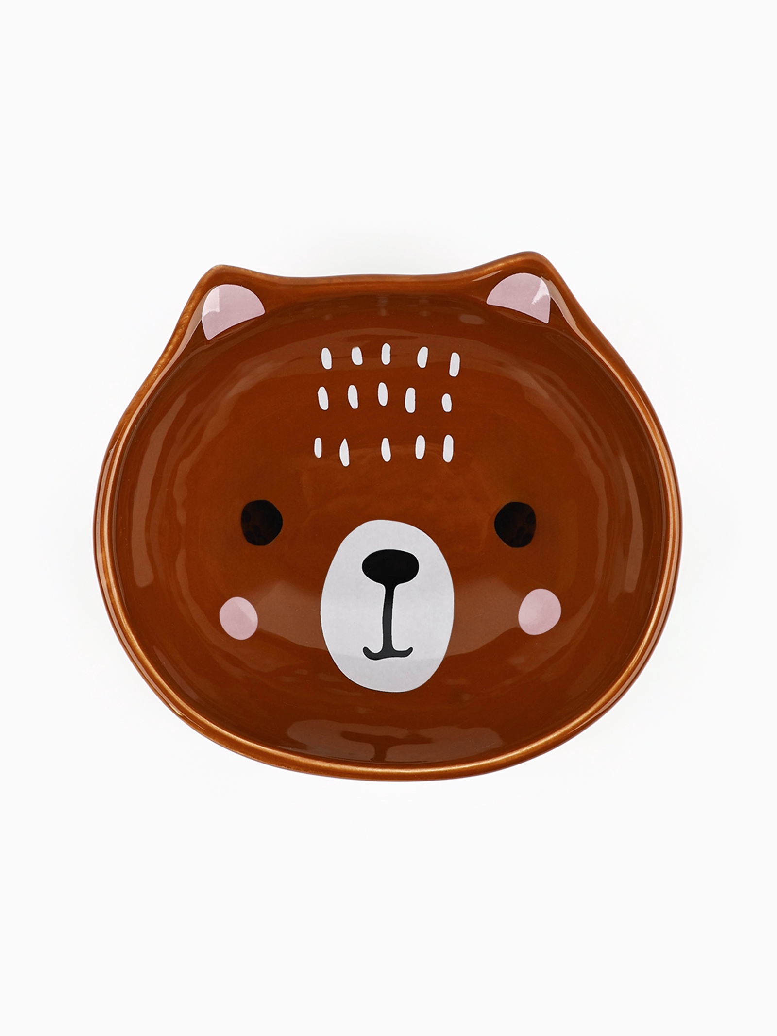 Глубокая тарелка Дорого внимание Медведь 13 х 11 х 5 5 см - фото 2