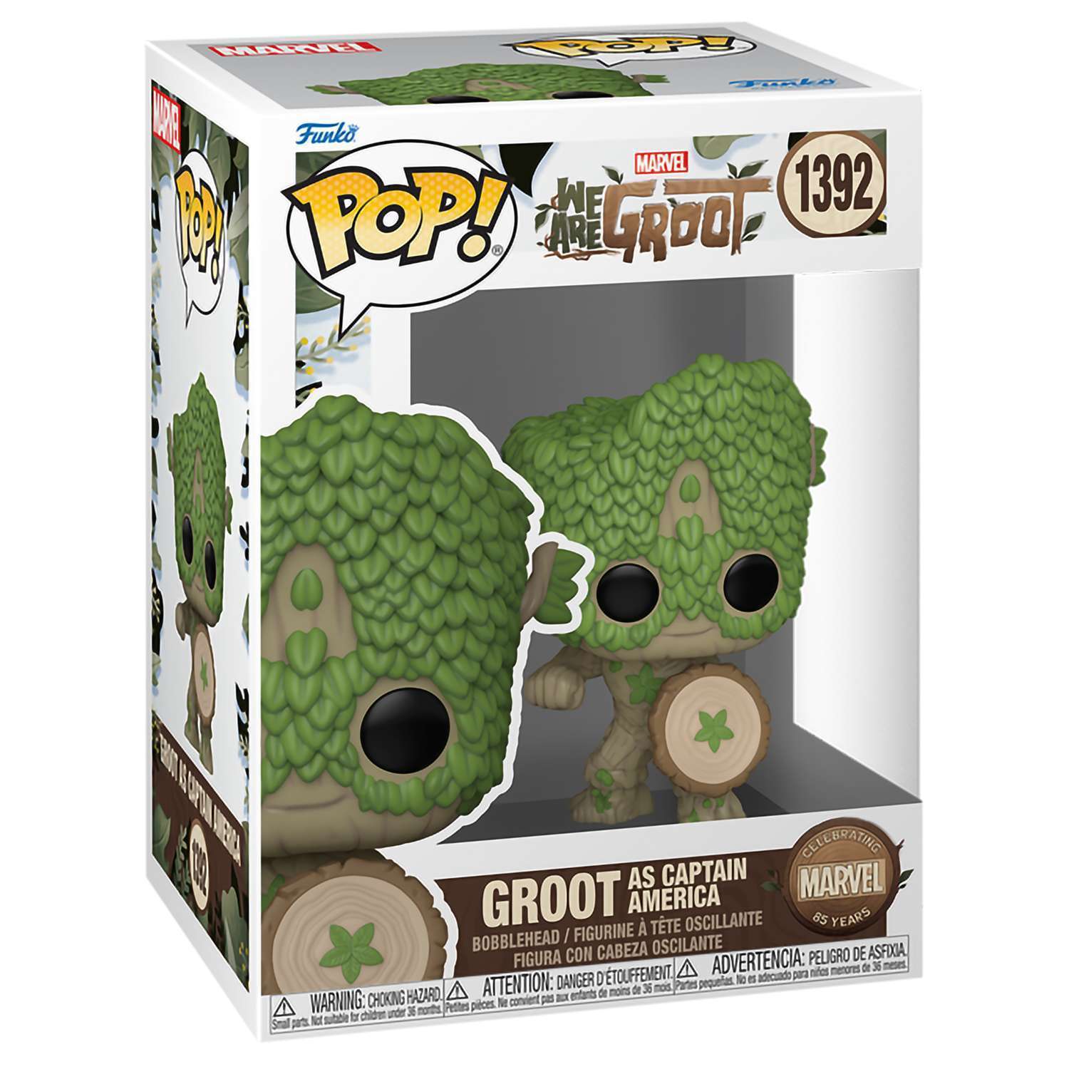 Фигурка Funko Marvel Groot Captain America - фото 2