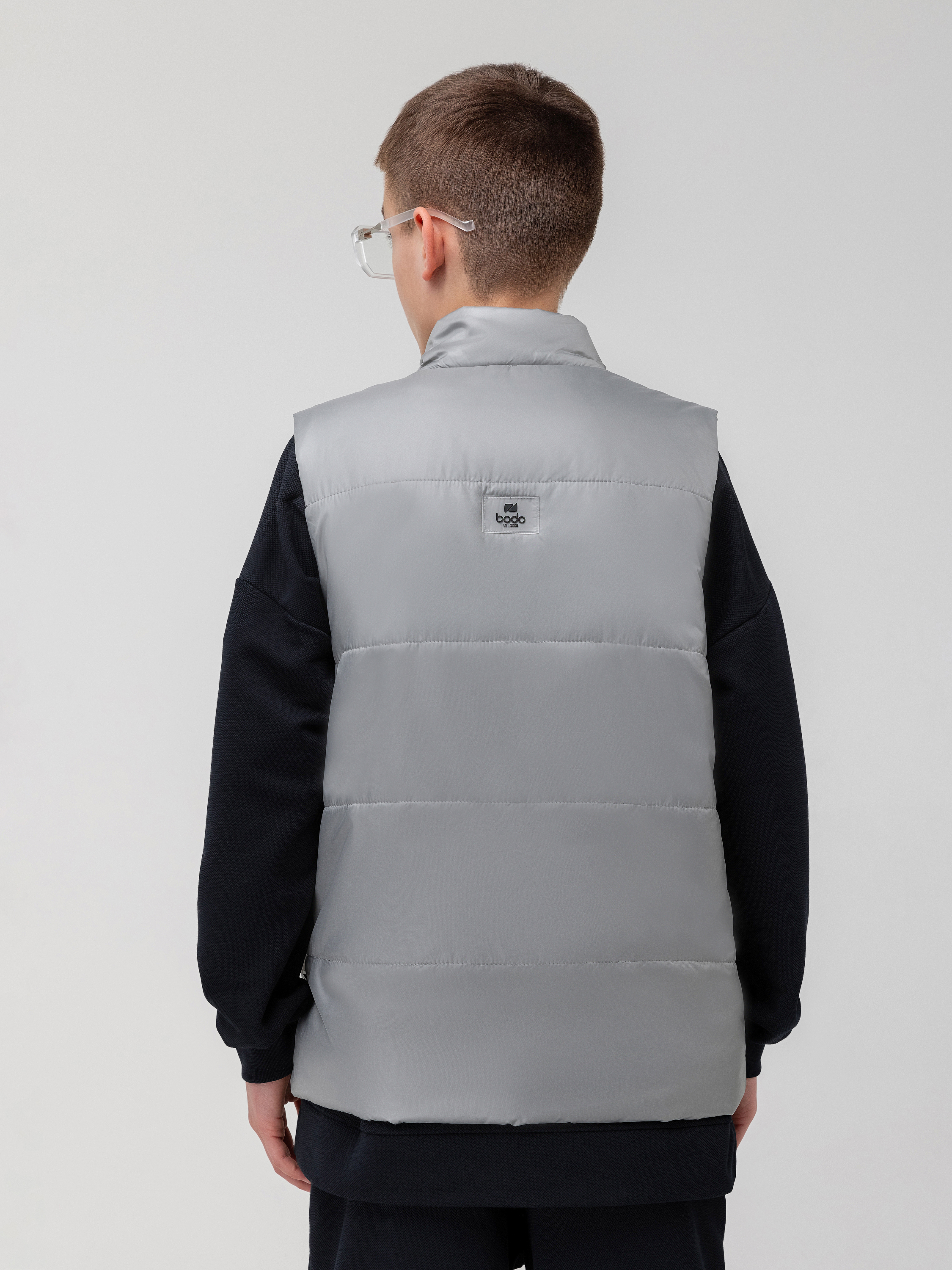 Жилет Bodo 41-10МU_серый - фото 8