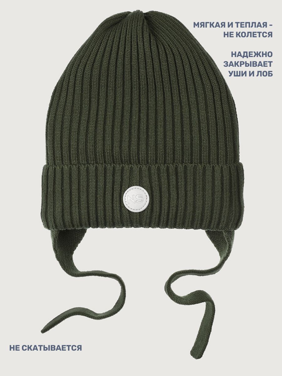 Шапка NIKASTYLE 11м21326 хаки - фото 3