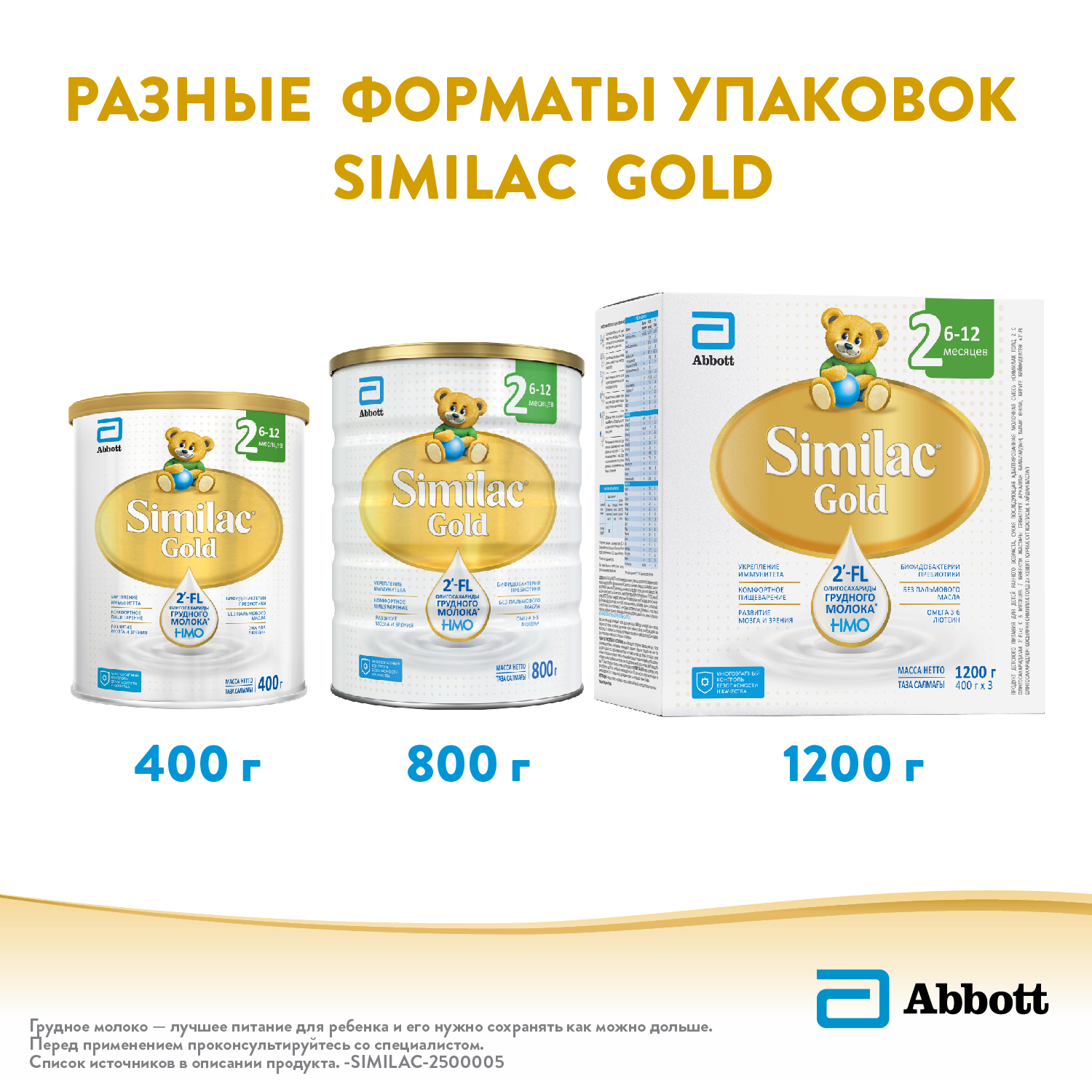 Смесь Similac Gold 2 400г с 6 до 12 месяцев - фото 5