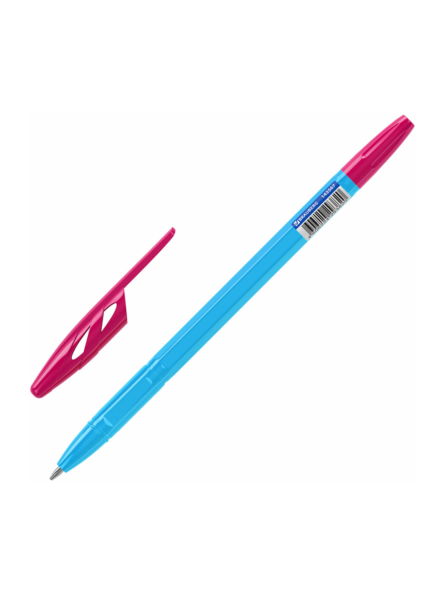 Ручка шариковая Brauberg 50 шт. - фото 8