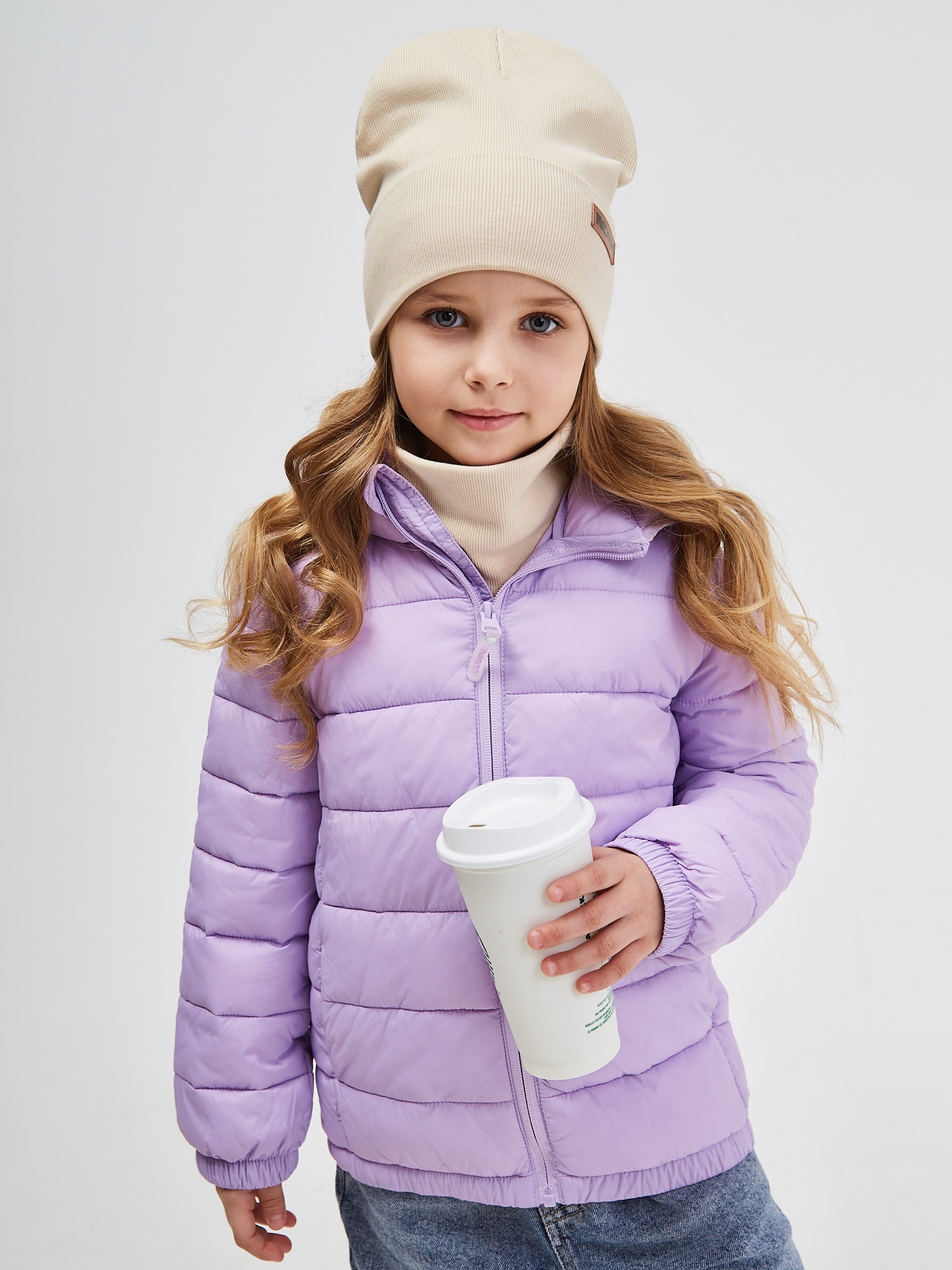 Шапка и снуд NYCkids NYC-H-70-KashOtvG-beige - фото 9