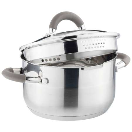 Кастрюля Agness profi home со стеклянной крышкой 2 л нжс 914-211