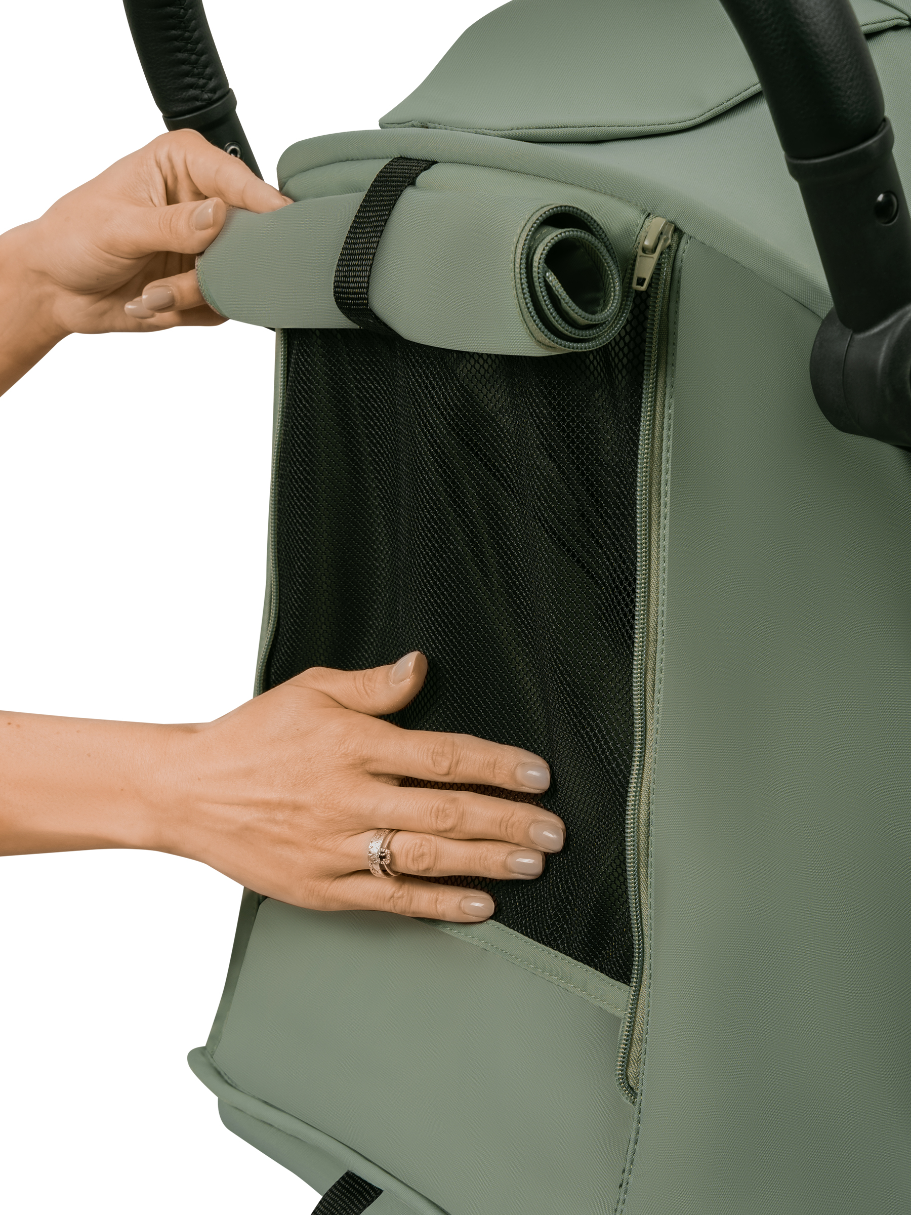 Коляска прогулочная JOVOLA SELENA 2026 всесезонная зеленый - фото 23