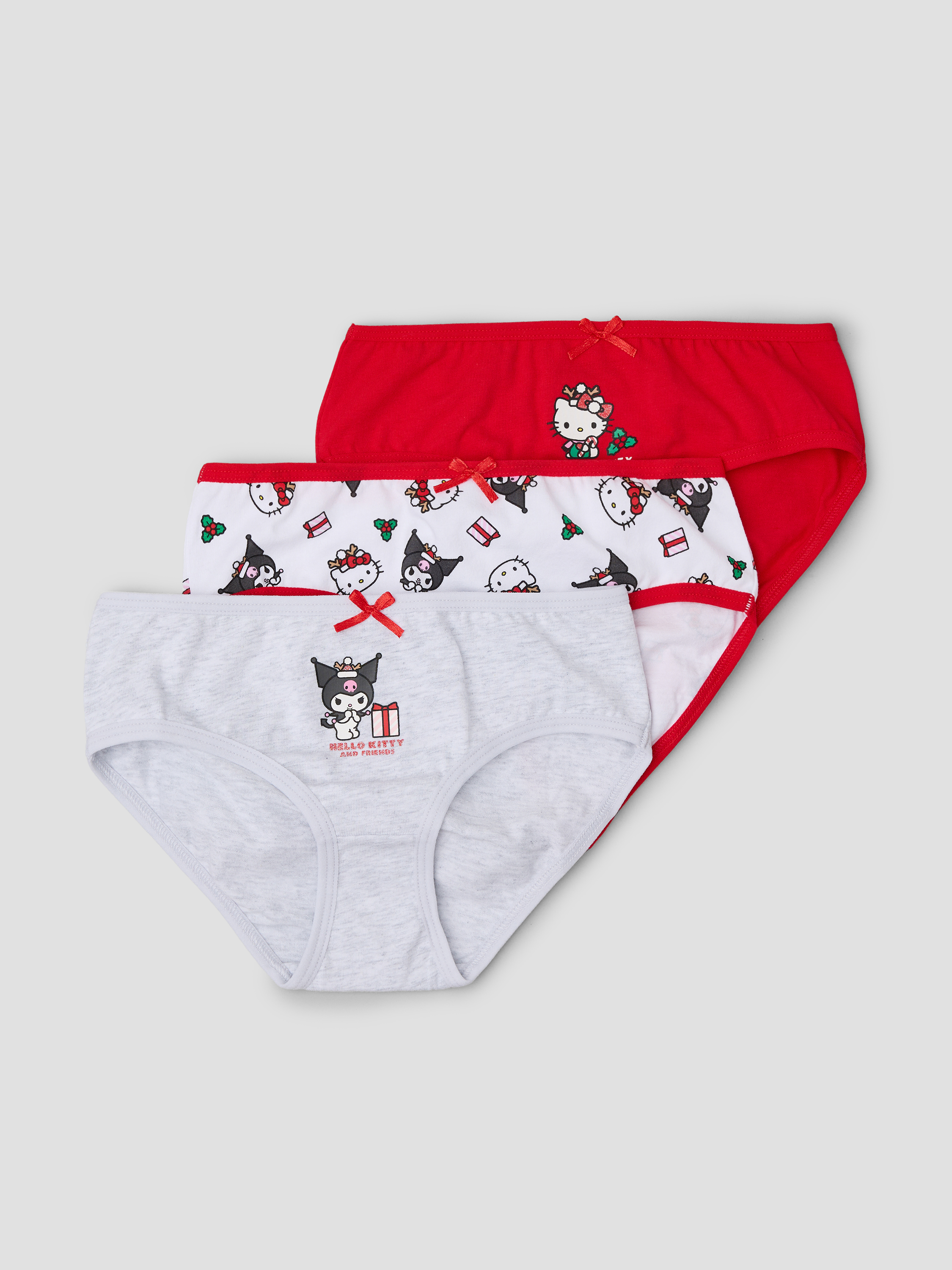 Трусы HELLO KITTY AND FRIENDS 3 шт  W26LC25125015SXtg43 - фото 1