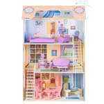 Домик для кукол PAREMO 120 см с мебелью