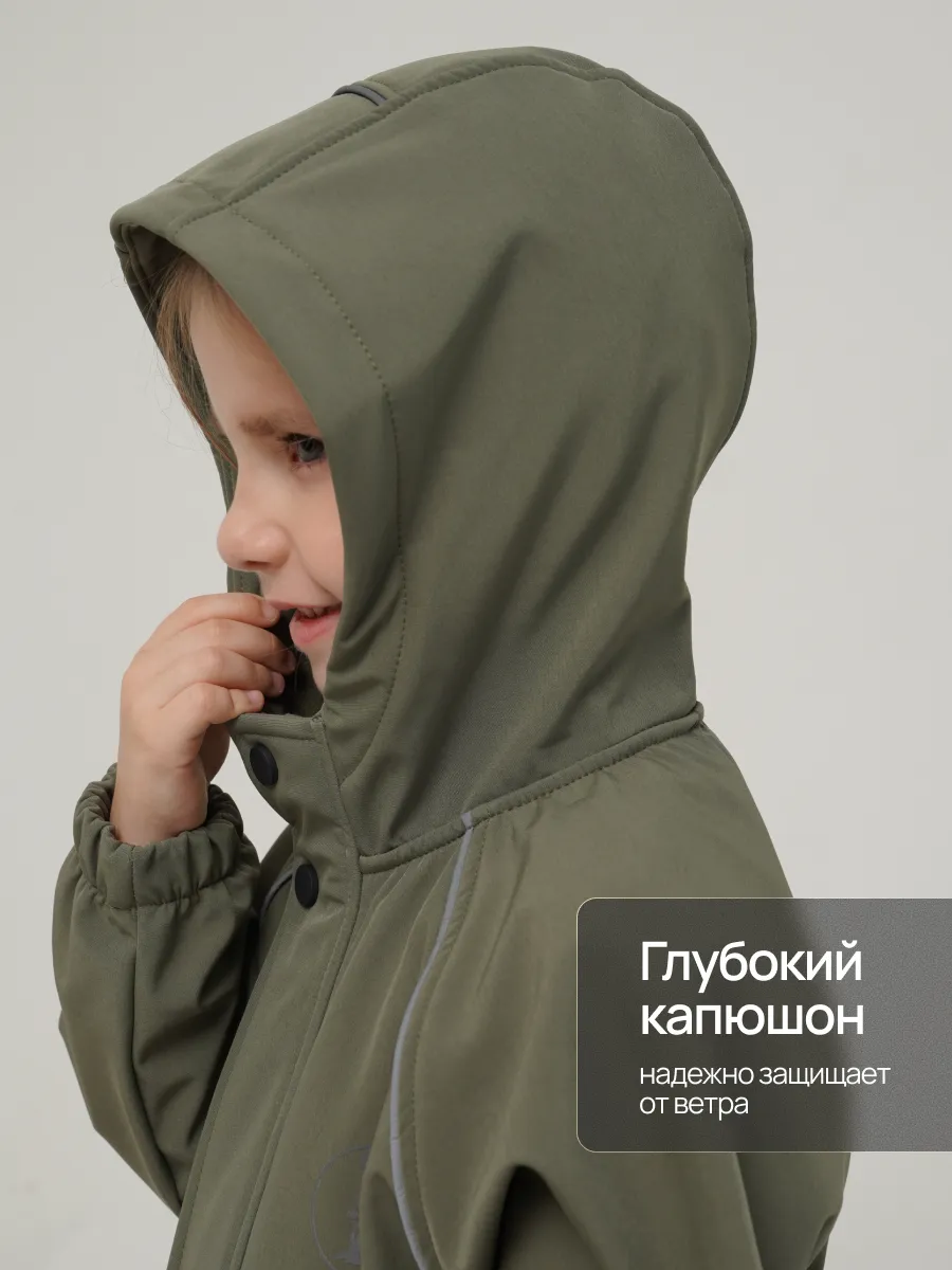 Комбинезон Супер Пупс Комб/сф/пл/оливковый - фото 11