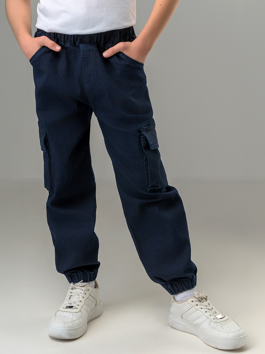 Джинсы HappyFox HF00801т.синий - фото 13