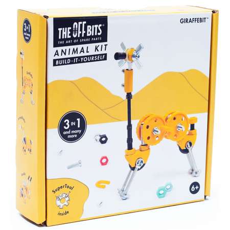 Конструктор TheOffbits Giraffe металлический