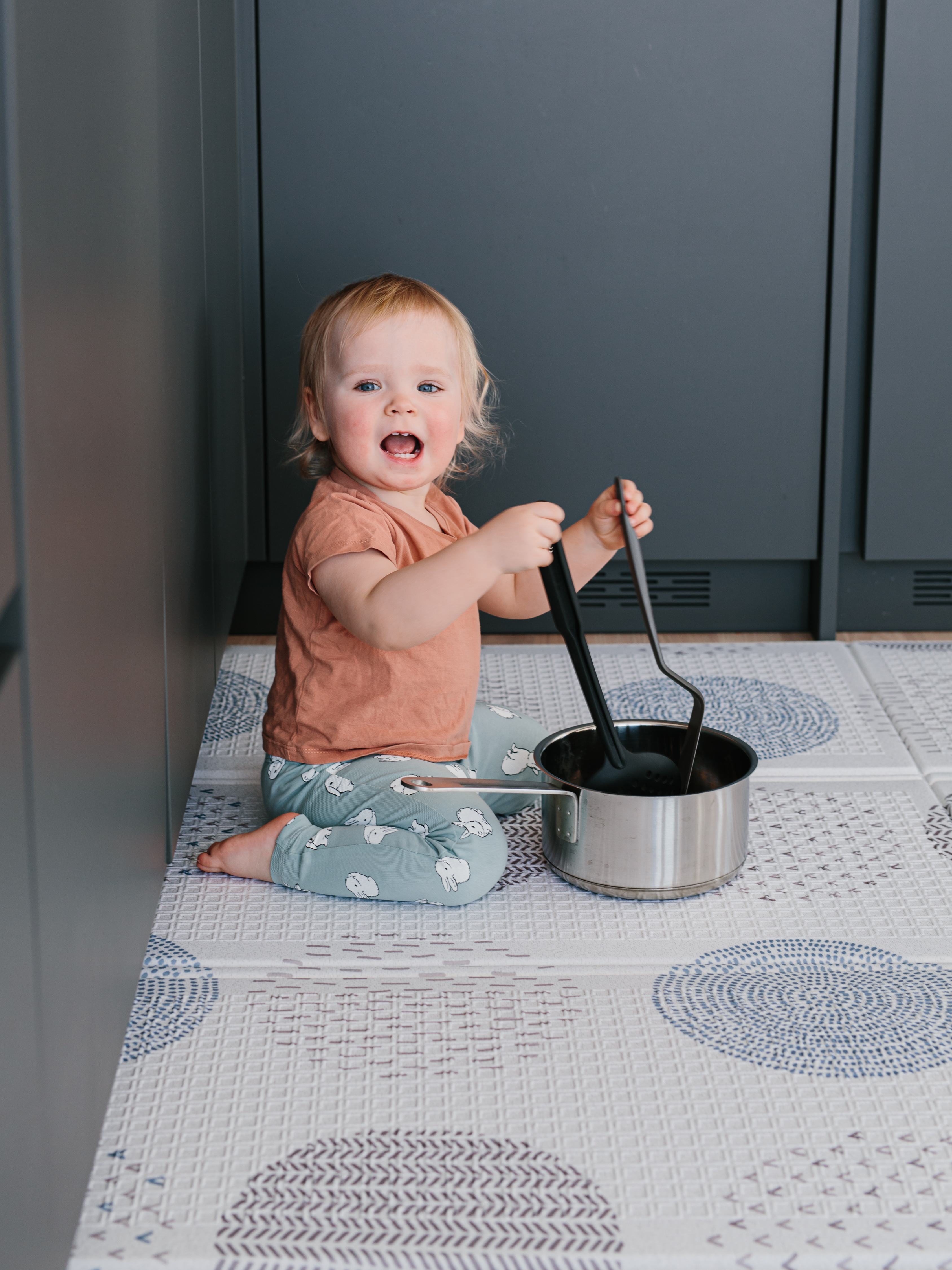 Детский складной коврик Parklon Уютные кружочки 140 x 200 см 1 шт. - фото 19