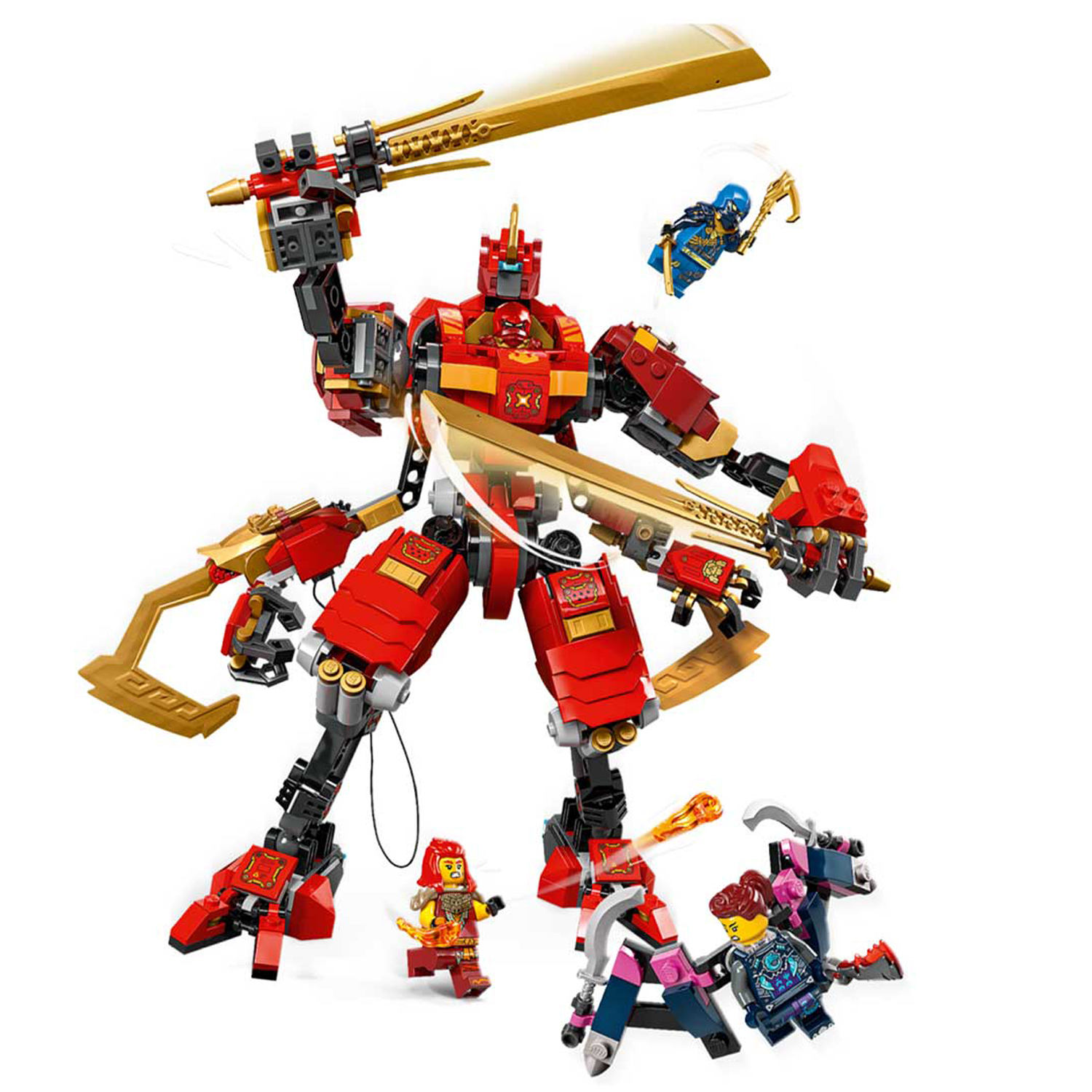 Конструктор LEGO NINJAGO Робот-скалолаз Кая 623 дет. - фото 7