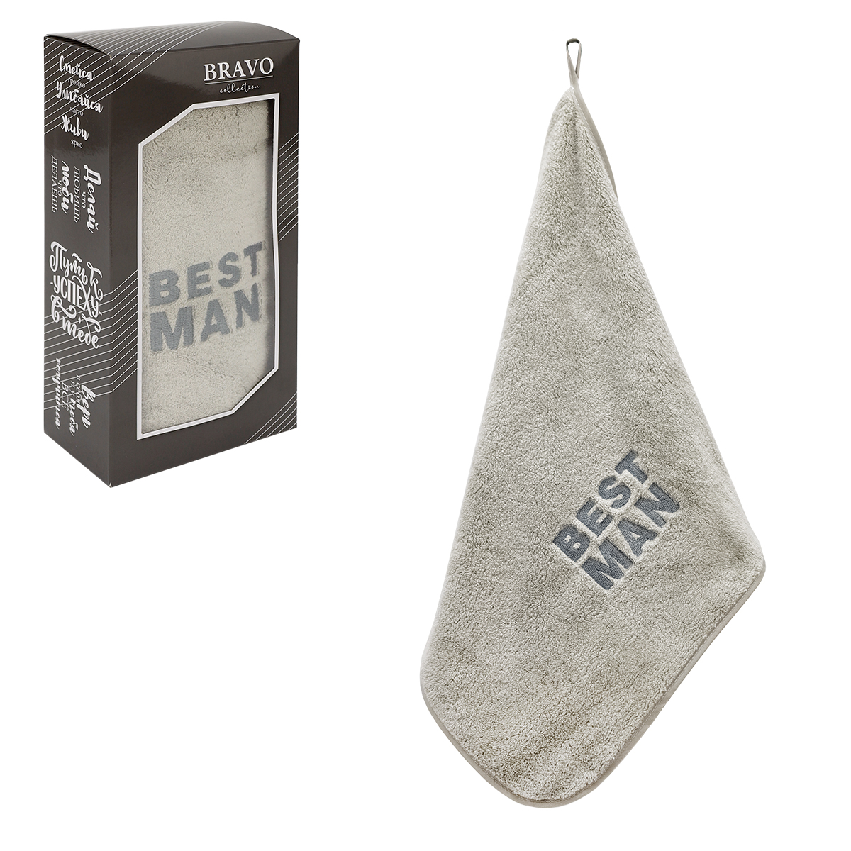 Полотенце BRAVO Азарт 35 x 75 см 1 шт. - фото 4