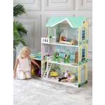 Домик для кукол PAREMO 118 см с мебелью