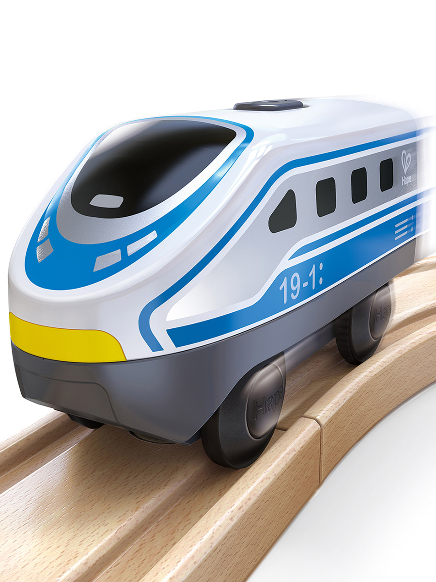 Набор железнодорожный Hape 10 см E3784_HP - фото 4