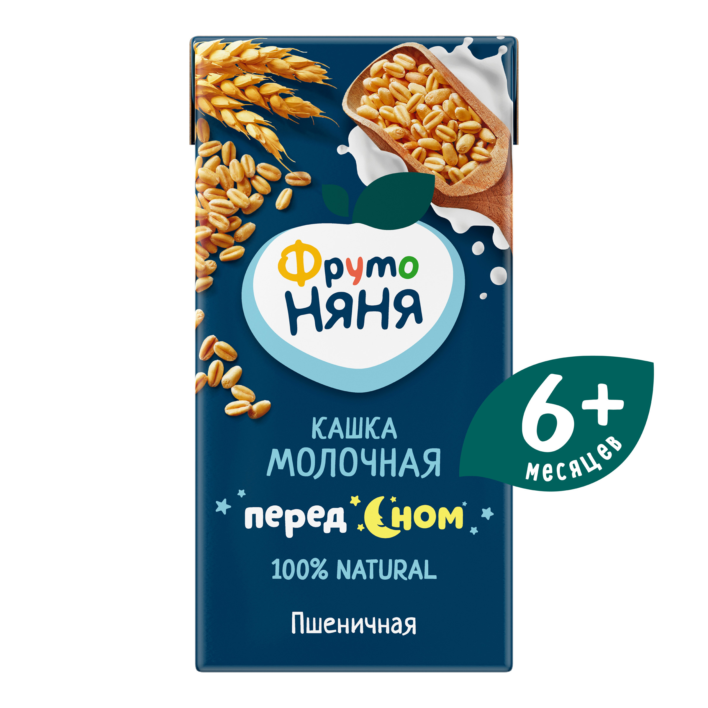 Изображение товара Кашка ФрутоНяня молочная пшеничная 0.2л с 6месяцев