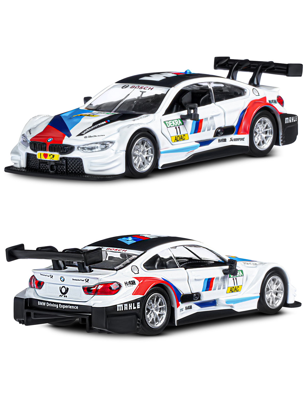 Автомобиль АВТОпанорама BMW M4 1:44 JB1251210 - фото 6