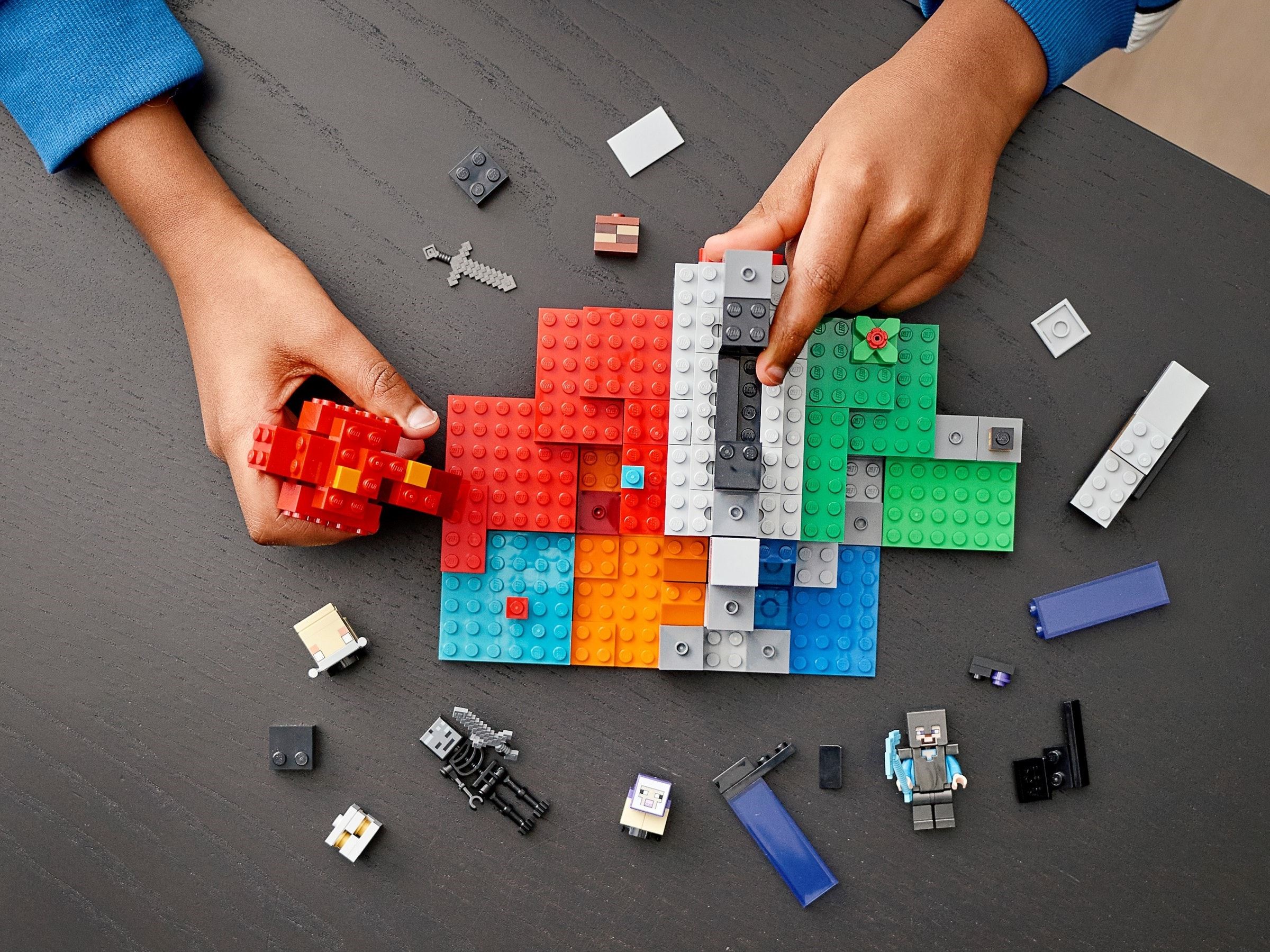 Конструктор LEGO Minecraft 21172 316 дет. - фото 9