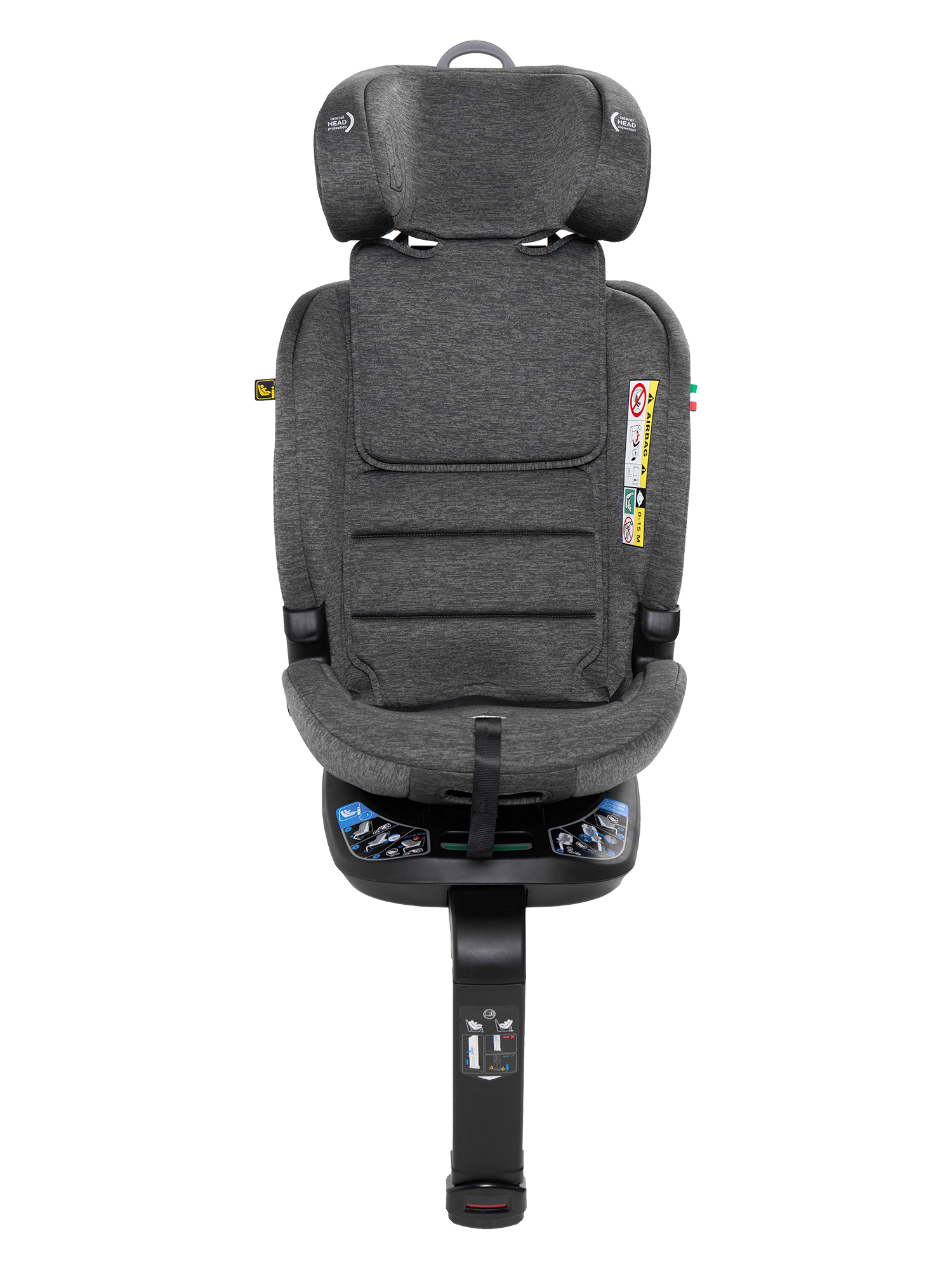 Автокресло Sweet Baby Voyager P12 Pro Grey Isofix 0+/1/2/3 (0-36 кг) серый - фото 22