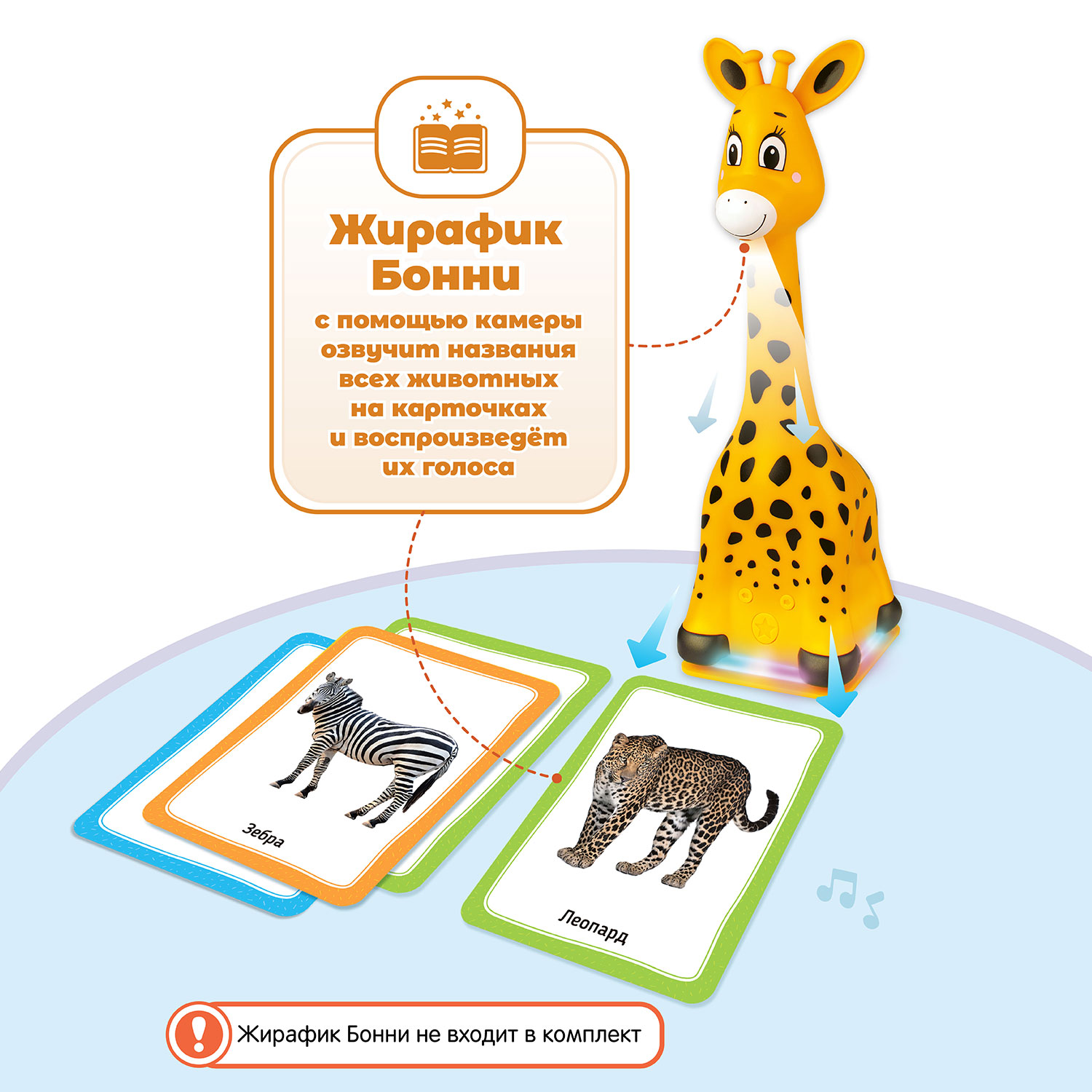 Настольная игра BertToys Весёлый зоопарк - фото 4