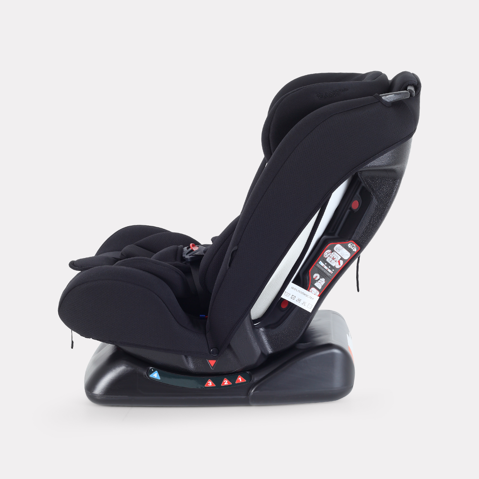 Автокресло Rant Basic Unity next 0+/1/2/3 (0-36 кг) черный - фото 5
