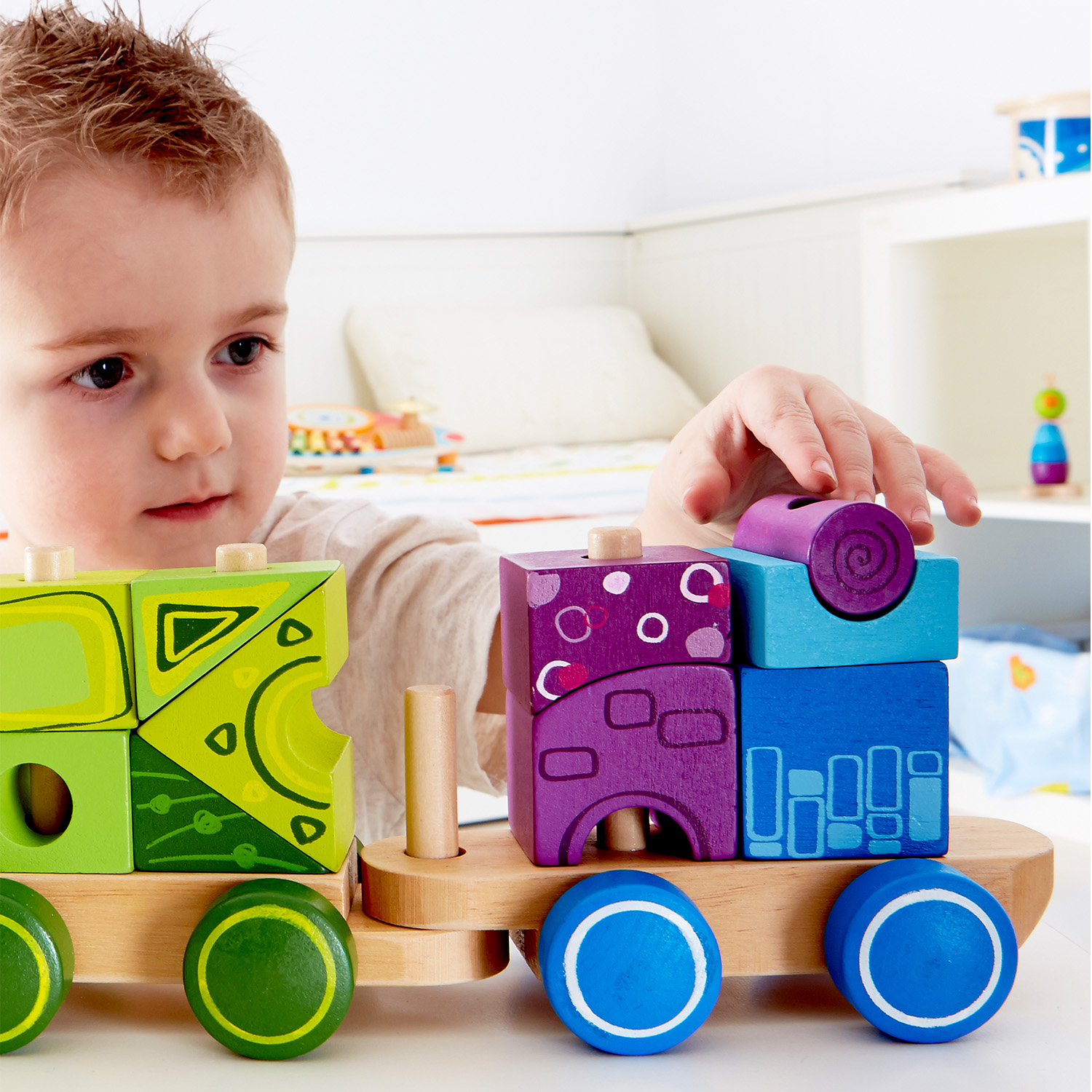 Набор железнодорожный Hape E0417_HP - фото 4