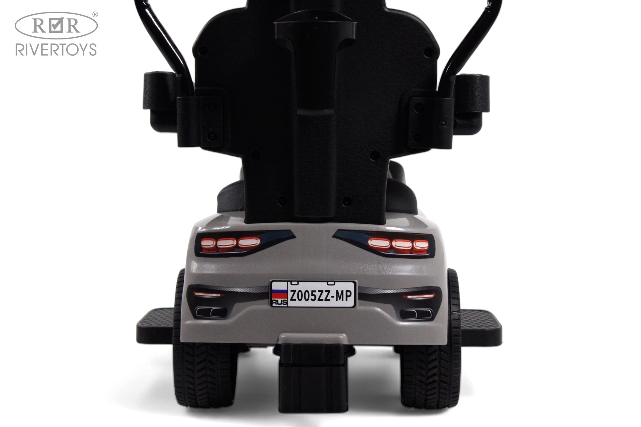 Каталка RIVERTOYS Z005ZZ-MP-GREY серый - фото 14