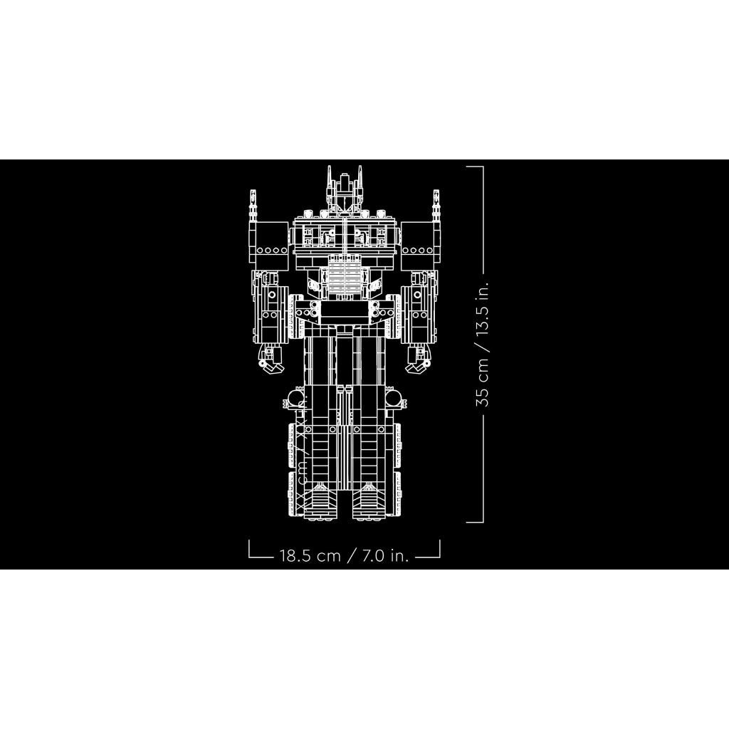 Конструктор LEGO Icons Оптимус Прайм - фото 8