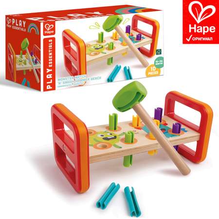 Игрушка Hape стучалка Веселые монстрики
